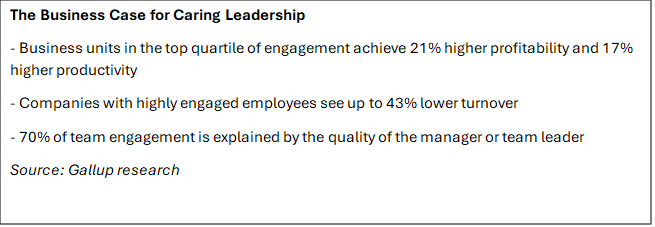 The Business Case for Caring Leadership